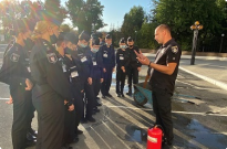 Навчально-тренувальна пожежна тривога в ліцеїї Фото