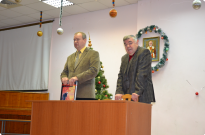 Зустріч з головою ради Асоціації «Чорнобиль» НАВС Зайцем В.С. Фото
